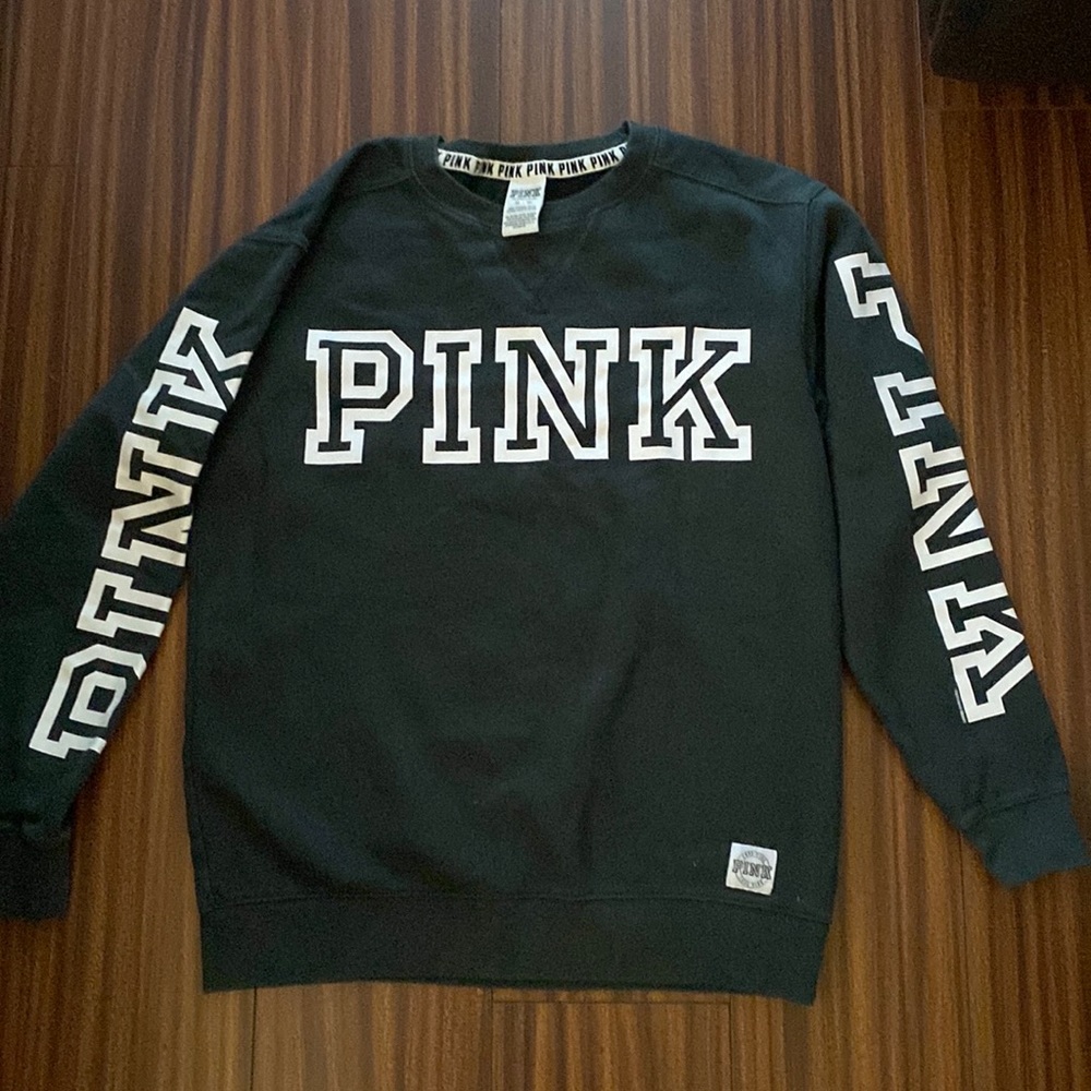 Pink Victoria's Secret Crew Sweatshirt